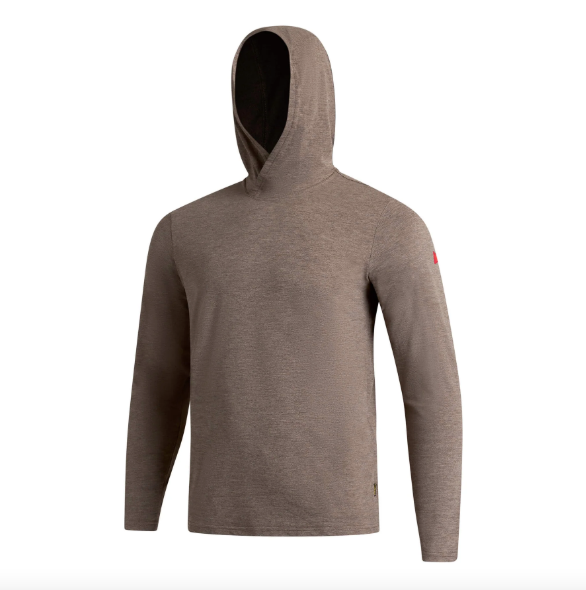 Florence Airtex Long Sleeve Hooded Shirt