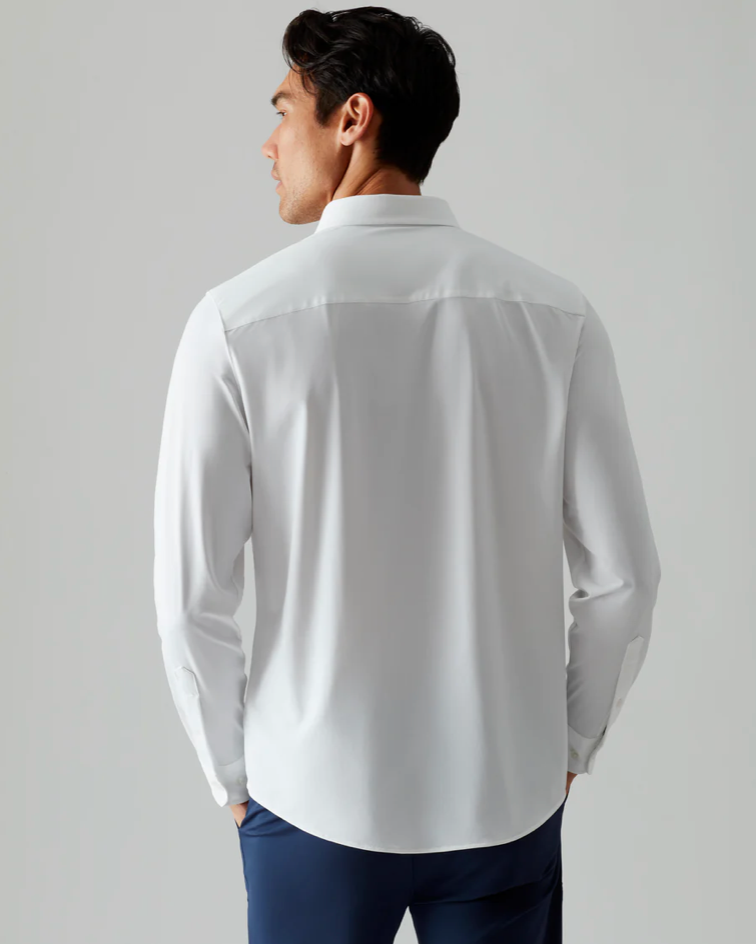 Commuter Shirt - Slim Fit in Bright White
