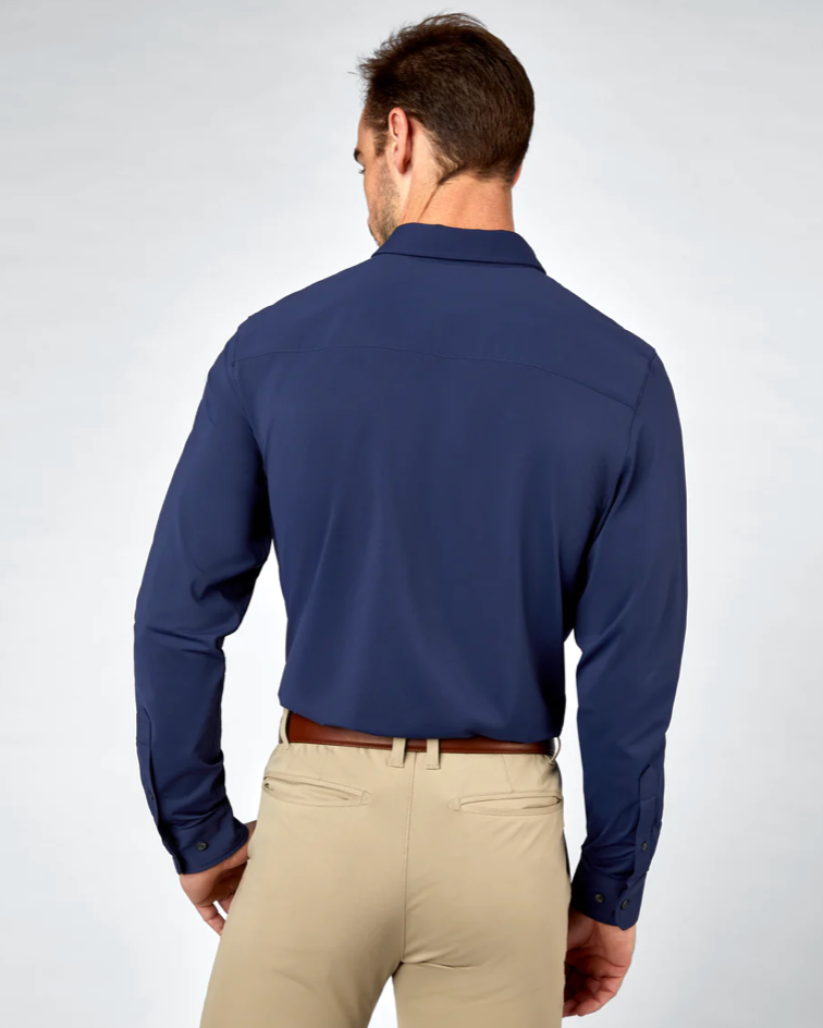 Commuter Shirt - Slim Fit in Navy