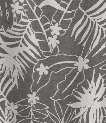 Nomadix - Organic Cotton Beach Towel: Retro Palms Black