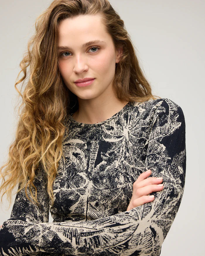 Seea - Palomar Crop Top Rashguard in Madeira