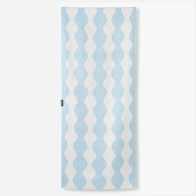 Nomadix - Organic Cotton Beach Towel: Big Slack Warm Blue