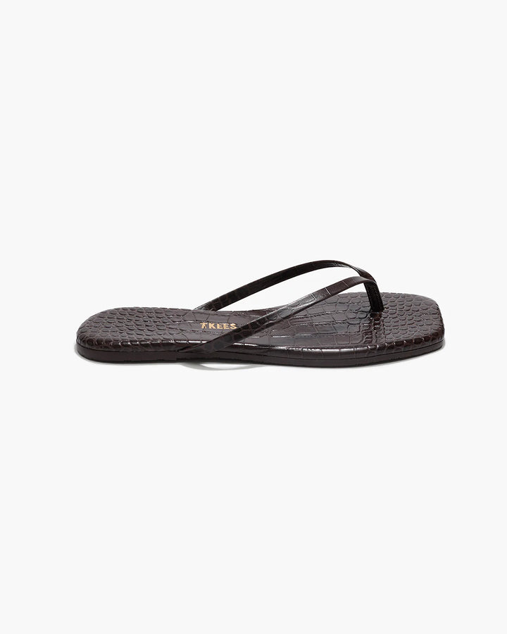 TKEES Square Toe Lily Croc