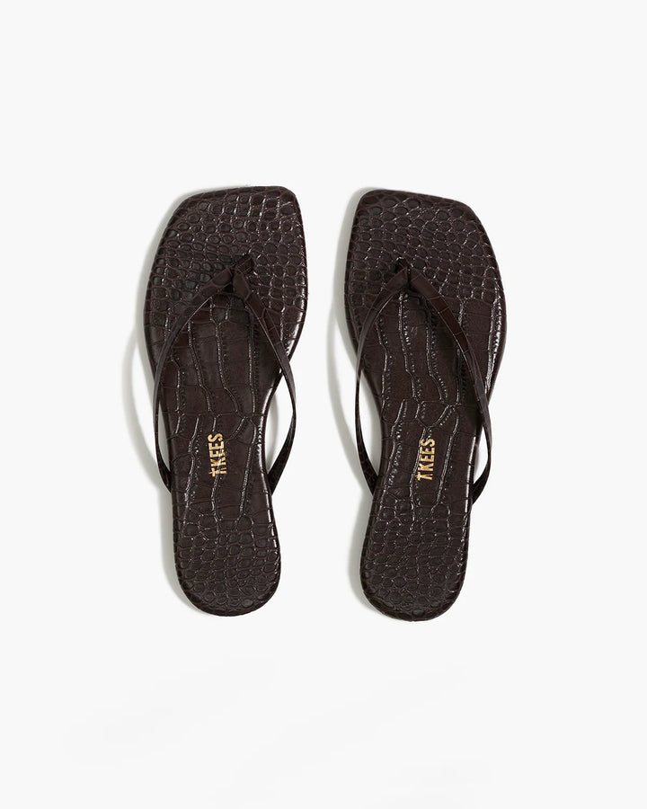TKEES Square Toe Lily Croc