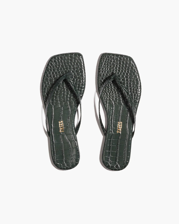 TKEES Square Toe Lily Croc