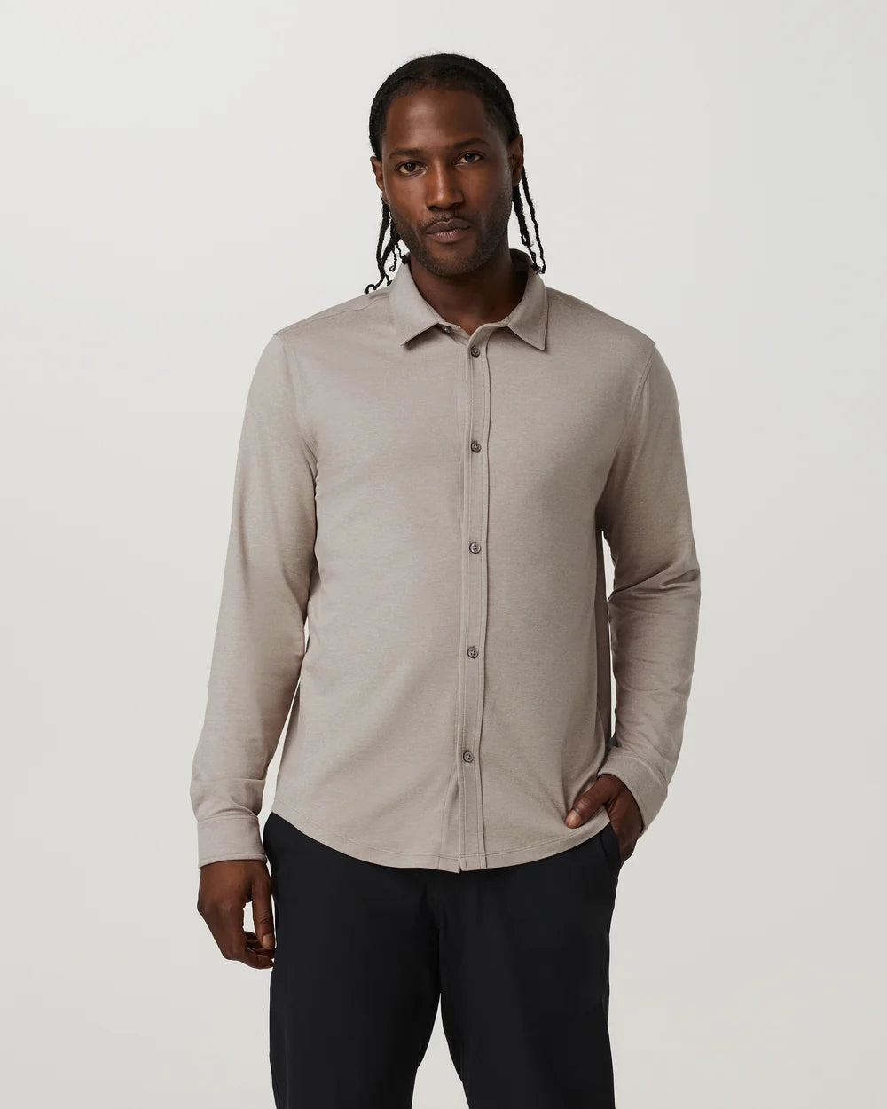 Vuori - Long Sleeve Ponto Button Down Shirt