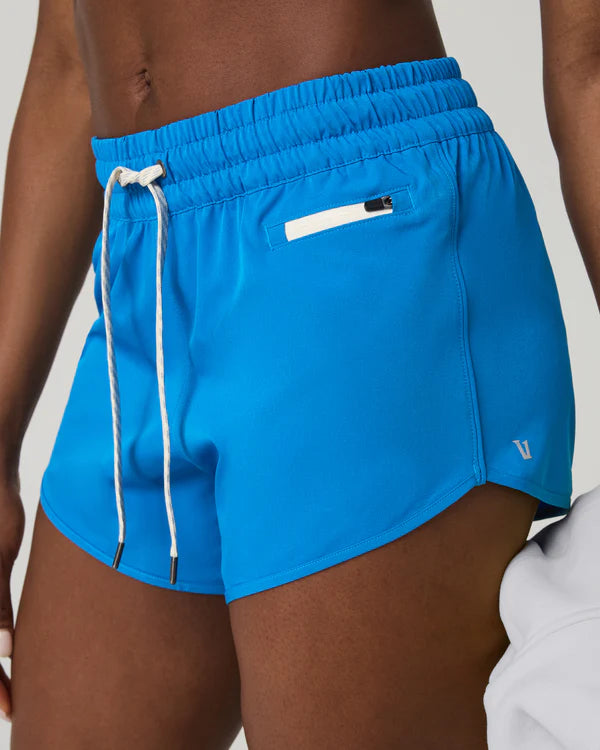 rom trail runs to the tennis court, you’re going places, and our women's Vuori Clementine 2.0 Short keeps up
