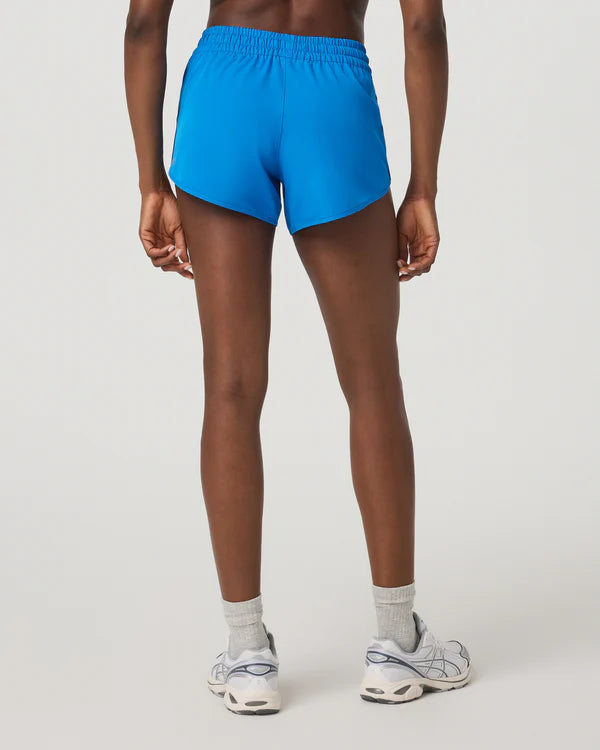 rom trail runs to the tennis court, you’re going places, and our women's Vuori Clementine 2.0 Short keeps up