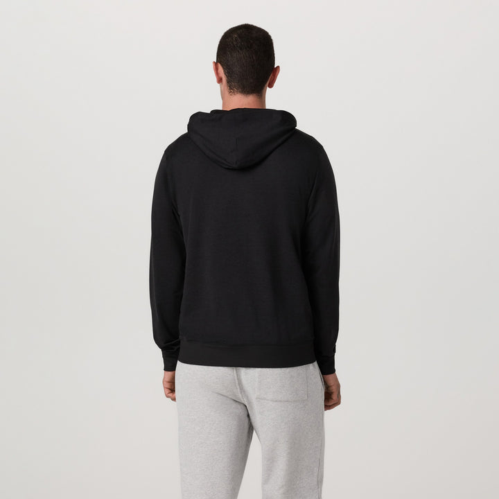 Vuori - Ponto Full-Zip Hoodie Black.