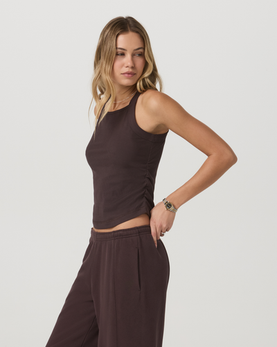 Vuori - Pose Cooper Tank French Roast