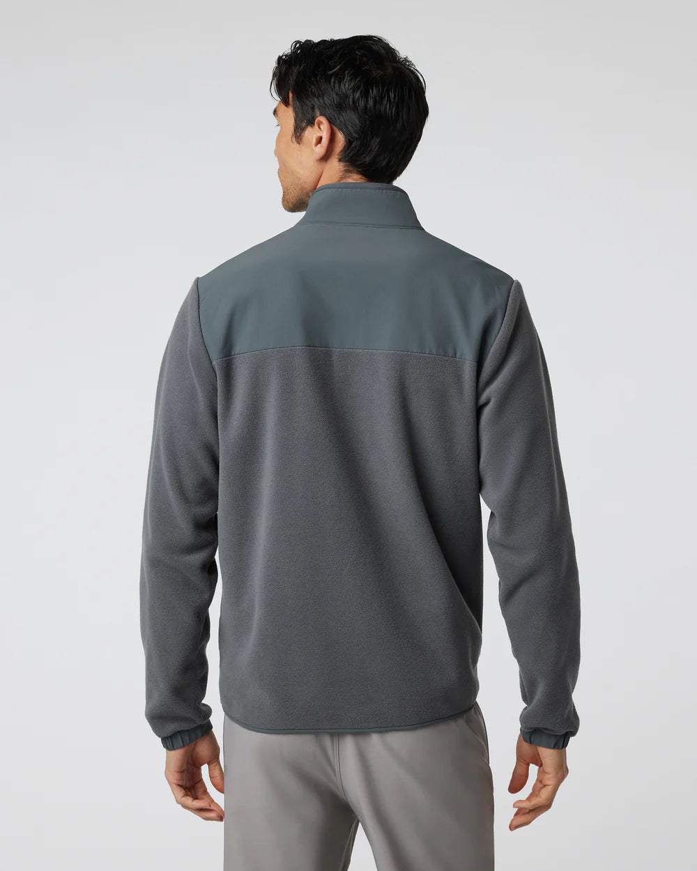 Vuori Aspen Full Zip Jacket Grey 2 