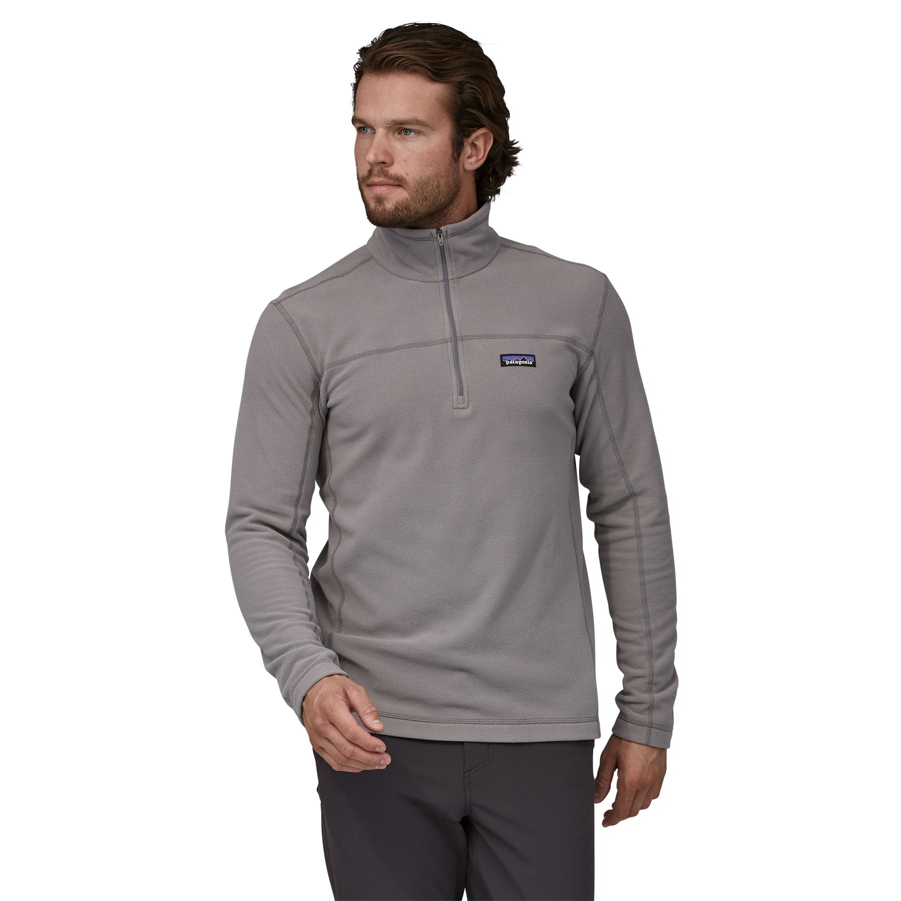 Micro sales fleece pullover