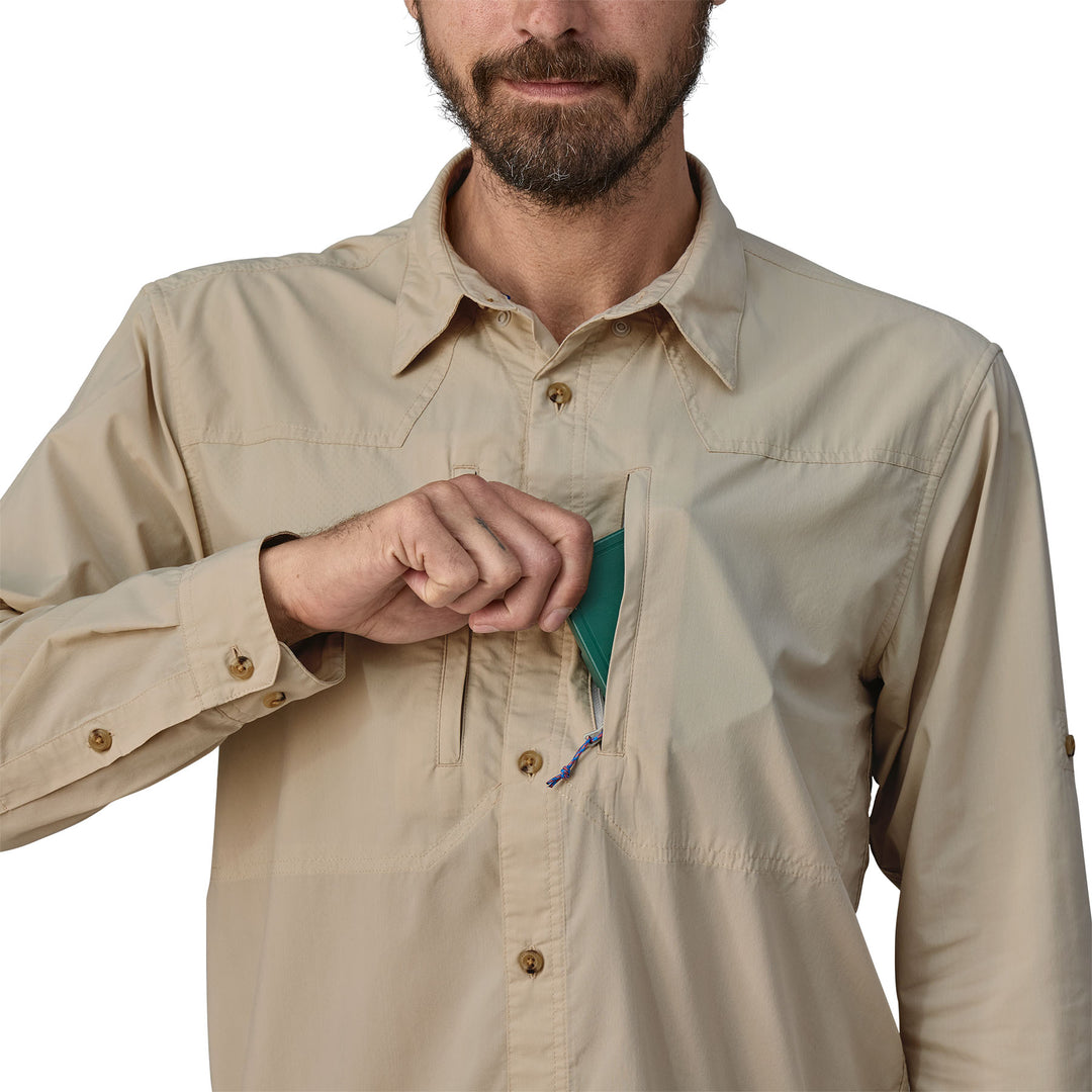 Men's Long-Sleeved Sun Stretch Shirt