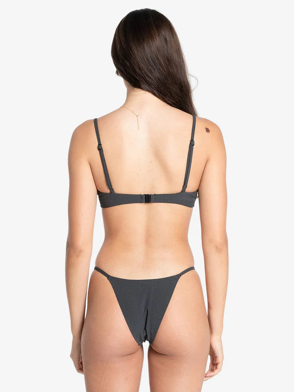 Nano Underwire Bikini Top - Dark Charcoal