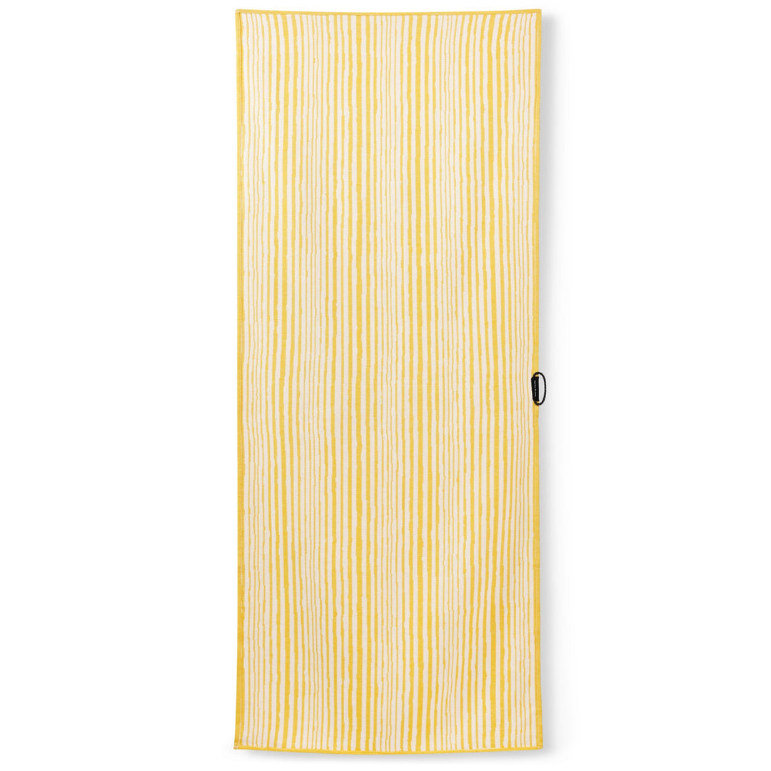 Nomadix - Organic Cotton Travel Towel: Heritage Stripe Amber Sun