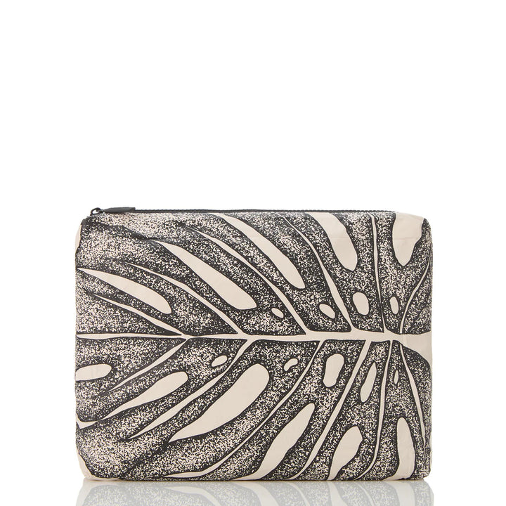 ALOHA: Deliciosa Mid Pouch in Black / Sandstone