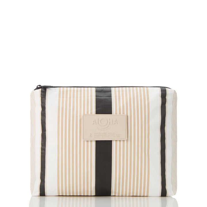 ALOHA: Lineup Mid Pouch in Latte