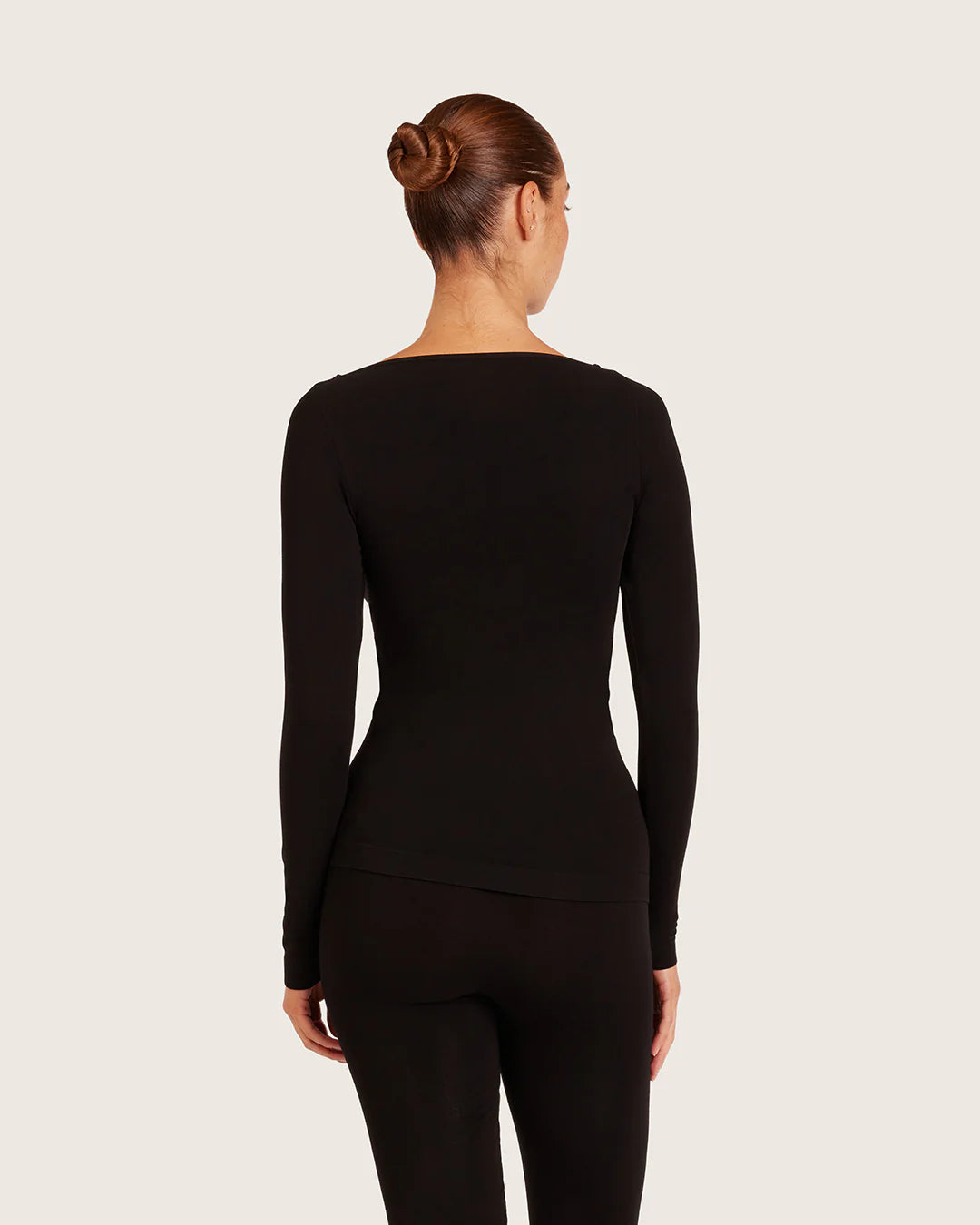 Boody Base Layer Boatneck Long Sleeve Top