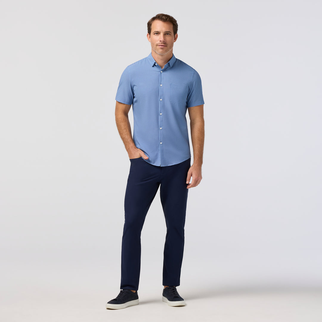 Mizzen + Main Leeward Short Sleeve Dress Shirt