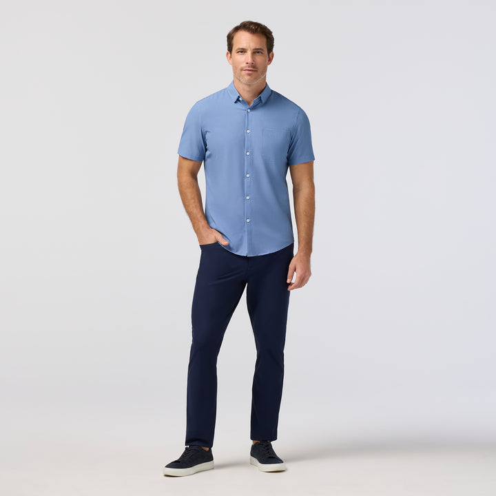 Mizzen + Main Leeward Short Sleeve Dress Shirt