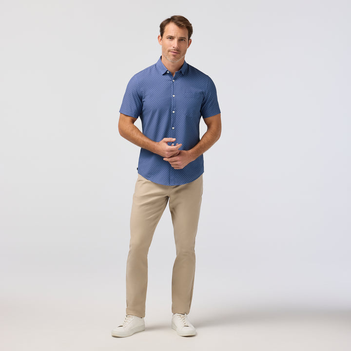 Mizzen + Main Leeward Short Sleeve Dress Shirt