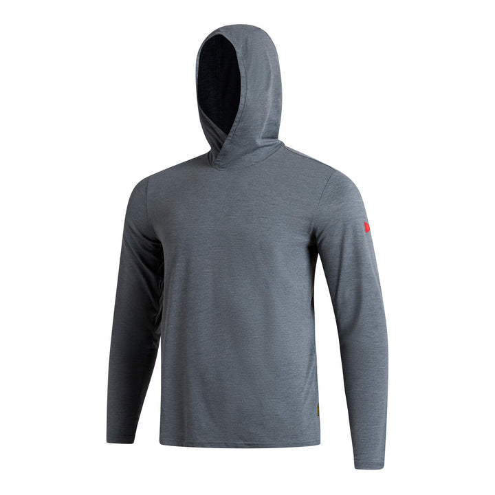 Florence Airtex Long Sleeve Hooded Shirt