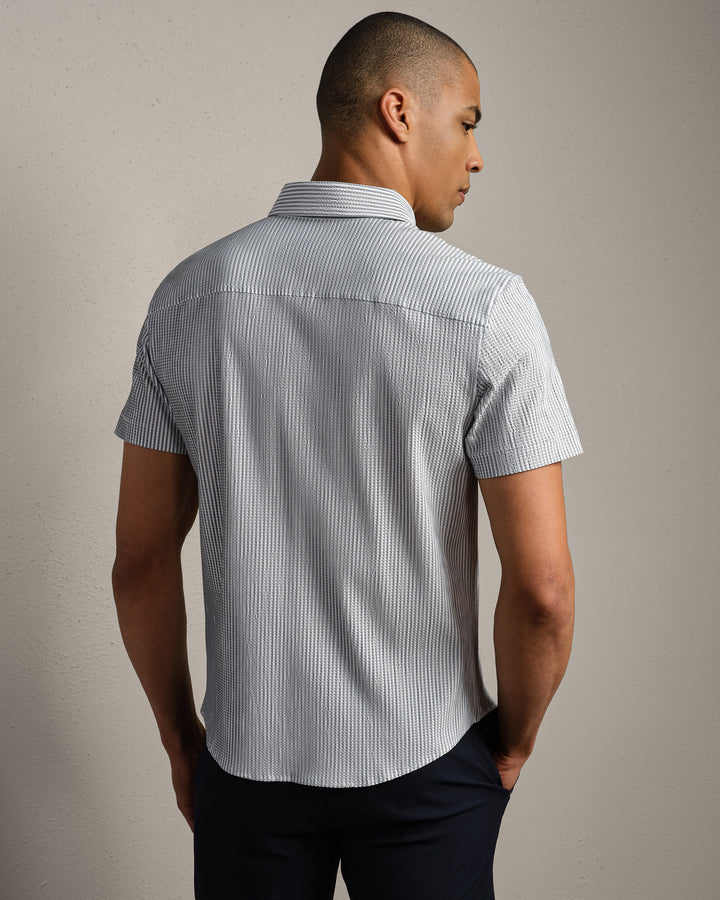 Rhone - Commuter® Seersucker Short Sleeve Button Down