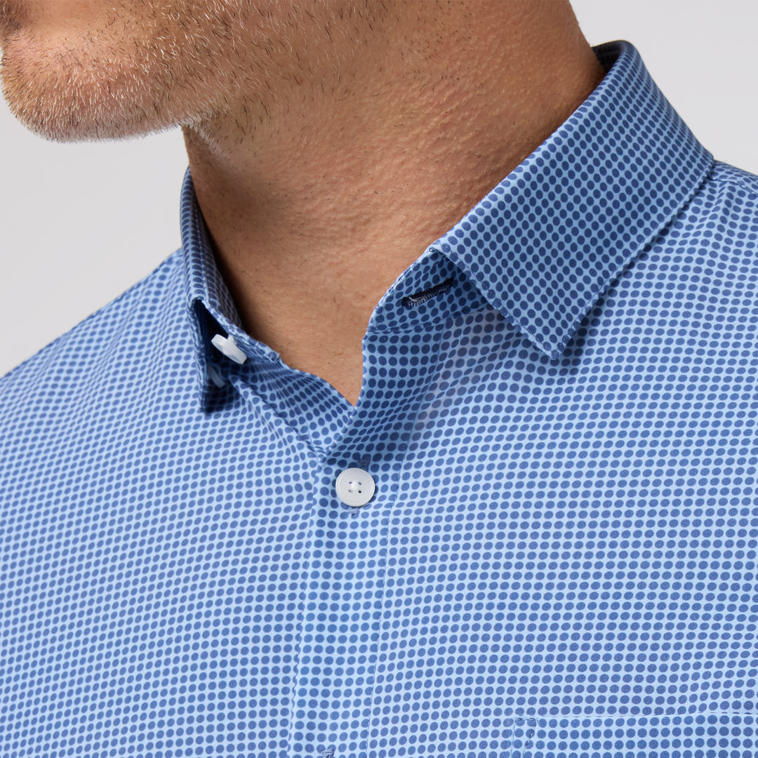 Mizzen + Main Leeward Short Sleeve Dress Shirt
