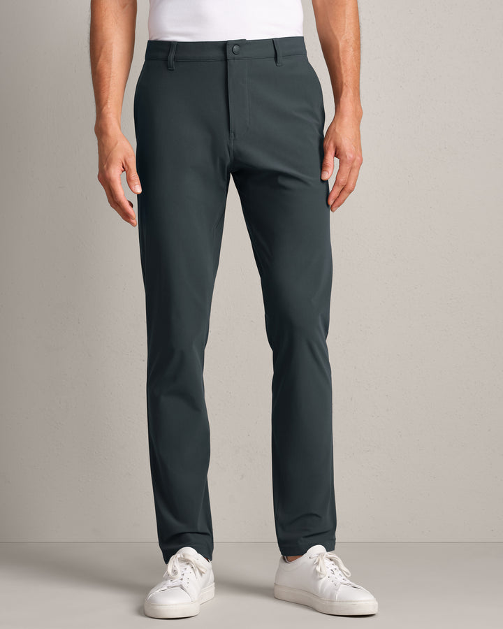 Rhone - Men's Commuter Pant Slim in Pine Gray