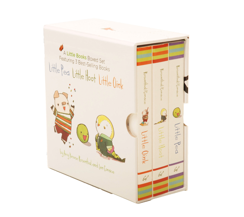 Little Books Boxed Set Featuring Little Pea Little Hoot Little Oink